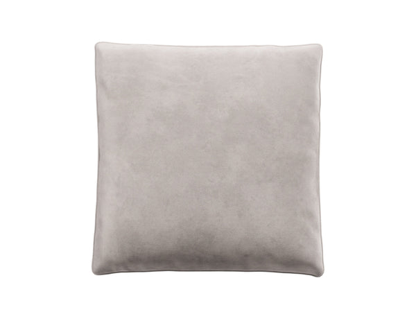 jumbo pillow - velvet - light grey