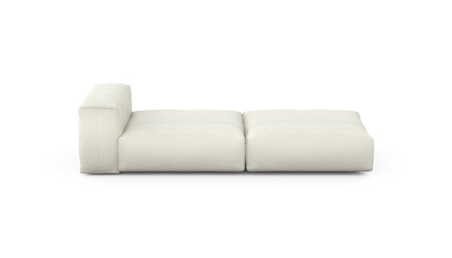 Preset lounger - linen - platinum - 241cm x 105cm