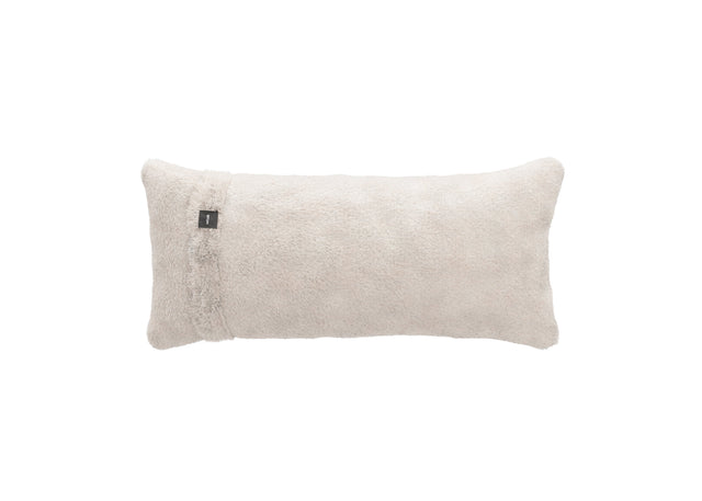 pillow - faux fur - beige - 60cm x 30cm