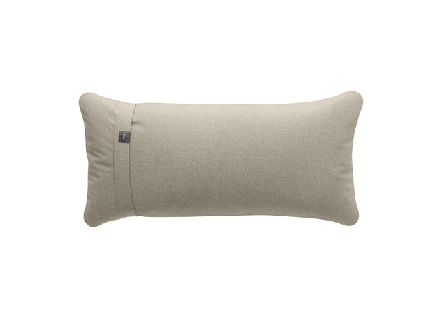 pillow - herringbone - stone