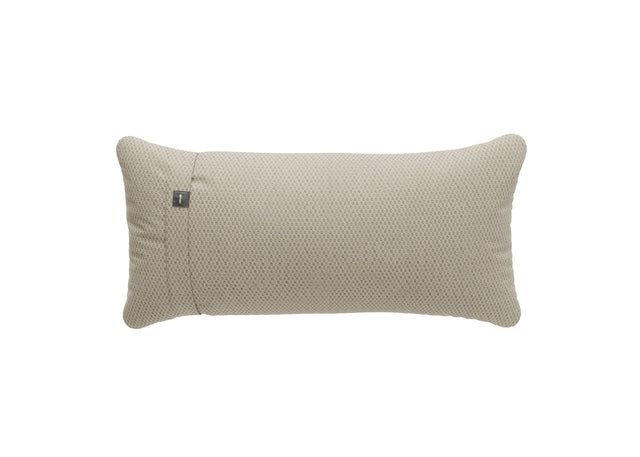 pillow - pique - beige - 60cm x 30cm