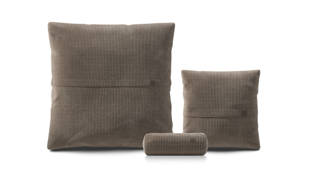 Pillow Set 2 - Cord Velour - Mocha