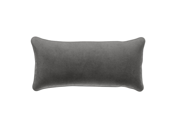 pillow - velvet - dark grey