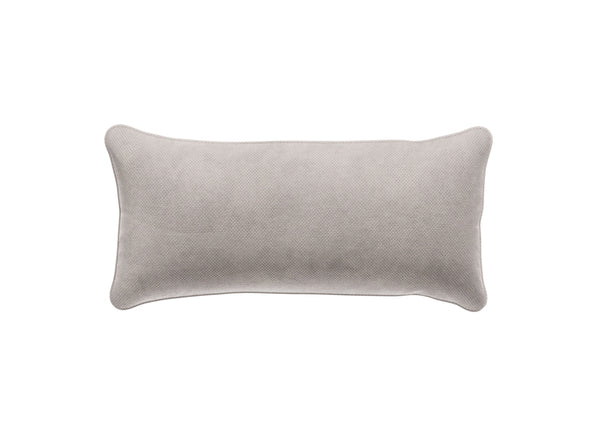 pillow - velvet - light grey