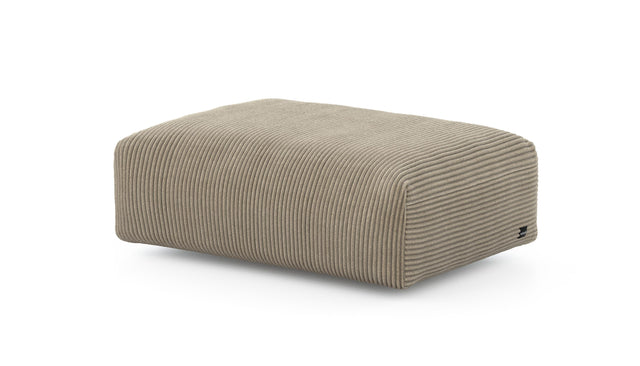 Preset sofa seat - 105 x 63 - cord velour - sand