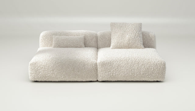 vetsak | Sofa Set 01 Large - doodle - creme | Modulares Sofa | 3.5 Sitzer