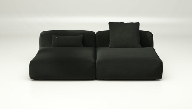 vetsak | Sofa Set 01 Large - loop loop - mousse | Modulares Sofa | 3.5 Sitzer