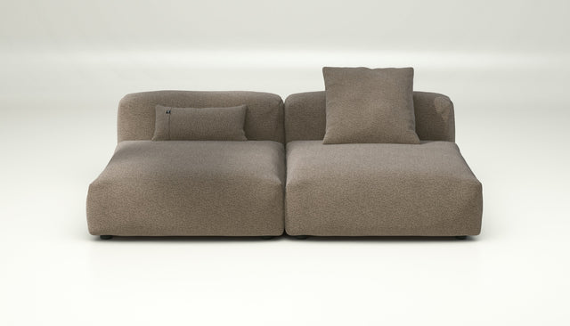vetsak | Sofa Set 01 Large - loop loop - taupe | Modulares Sofa | 3.5 Sitzer