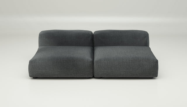 vetsak | Sofa Set 01 Large - pique - dark grey | Modulares Sofa | 3.5 Sitzer
