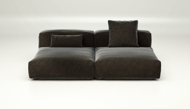 vetsak | Sofa Set 01 Large - suave - anthracite | Modulares Sofa | 3.5 Sitzer
