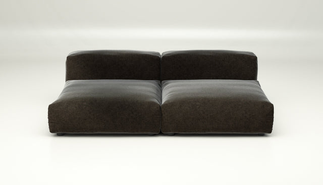 vetsak | Sofa Set 01 Large - suave - anthracite | Modulares Sofa | 3.5 Sitzer