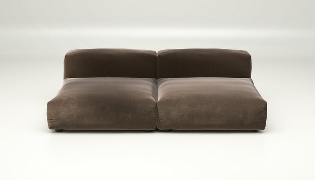 vetsak | Sofa Set 01 Large - suave - espresso | Modulares Sofa | 3.5 Sitzer