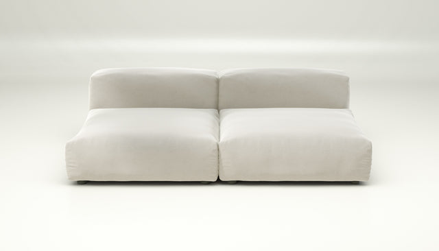 vetsak | Sofa Set 01 Large - suave - pearl | Modulares Sofa | 3.5 Sitzer