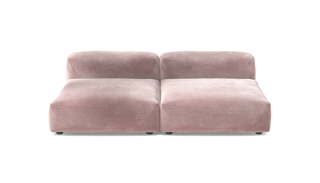 vetsak | Sofa Set 01 Large - Cord Velour - Blossom | Modulares Sofa | 3.5 Sitzer