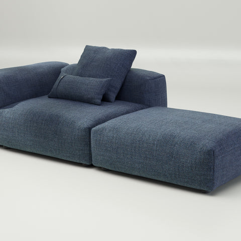 vetsak | Sofa Set 01 Large - Pique - Dark Blue | Modular Sofa | 3.5 Se ...