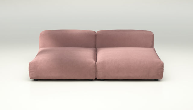 vetsak | Sofa Set 01 Large - velvet - violet | Modular Sofa | 3.5 Seater