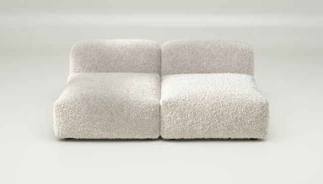 vetsak | Sofa Set 01 Medium - doodle - creme | Modulares Sofa | 2.5 Sitzer