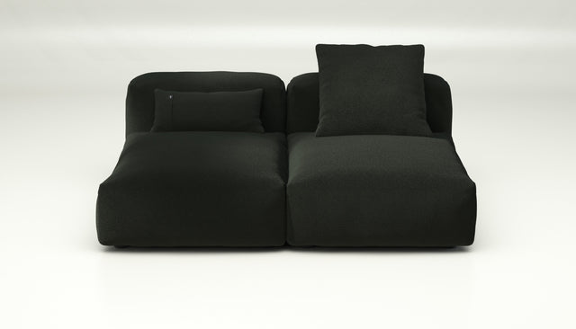 vetsak | Sofa Set 01 Medium - loop loop - mousse | Modulares Sofa | 2.5 Sitzer