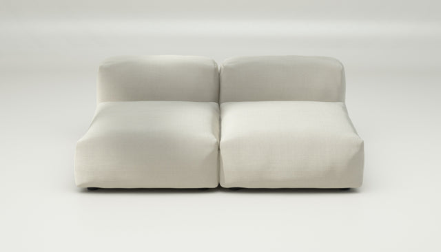 vetsak | Sofa Set 01 Medium - pique - creme | Modulares Sofa | 2.5 Sitzer