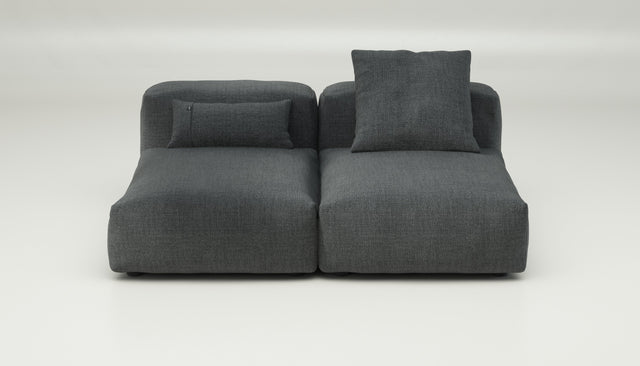 vetsak | Sofa Set 01 Medium - pique - dark grey | Modulares Sofa | 2.5 Sitzer