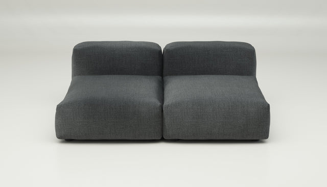 vetsak | Sofa Set 01 Medium - pique - dark grey | Modulares Sofa | 2.5 Sitzer