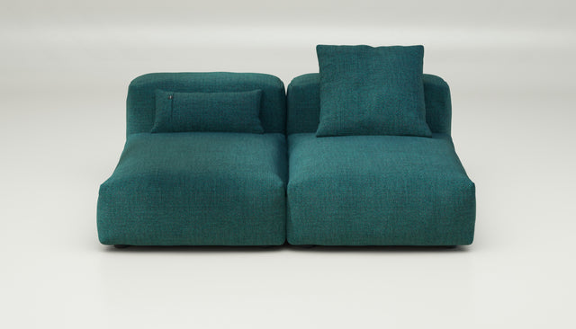 vetsak | Sofa Set 01 Medium - pique - cedar | Modulares Sofa | 2.5 Sitzer