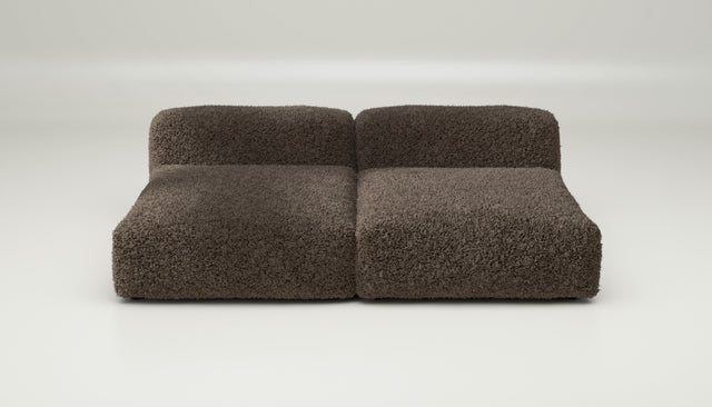 vetsak | Sofa Set 01 XLarge - doodle - cacao | Modulares Sofa | 3.5 Sitzer