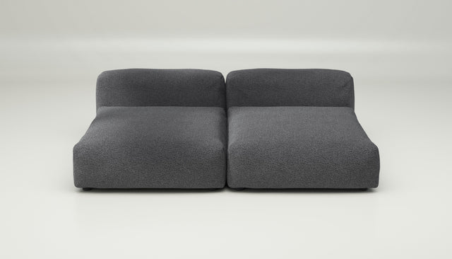 vetsak | Sofa Set 01 XLarge - loop loop - anthracite | Modulares Sofa | 3.5 Sitzer
