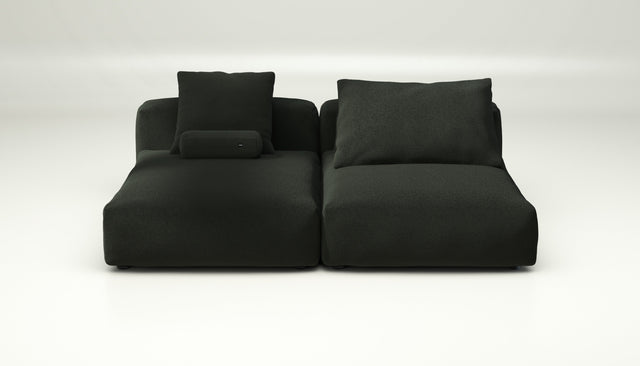 vetsak | Sofa Set 01 XLarge - loop loop - mousse | Modulares Sofa | 3.5 Sitzer