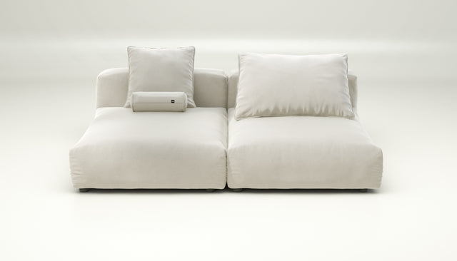 vetsak | Sofa Set 01 XLarge - suave - pearl | Modulares Sofa | 3.5 Sitzer