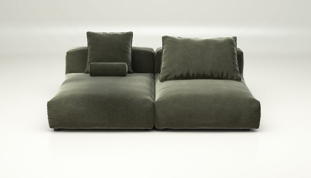 vetsak | Sofa Set 01 XLarge - suave - pine | Modulares Sofa | 3.5 Sitzer