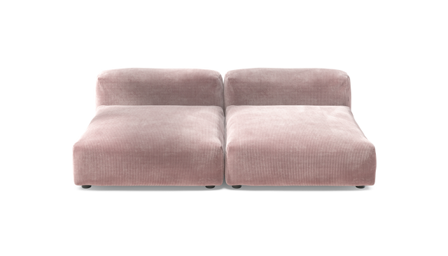 vetsak | Sofa Set 01 XLarge - Cord Velour - Blossom | Modulares Sofa | 3.5 Sitzer
