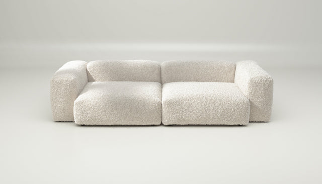 vetsak | Sofa Set 02 Large - doodle - creme | Modulares Sofa | 3.5 Sitzer | Big Sofa