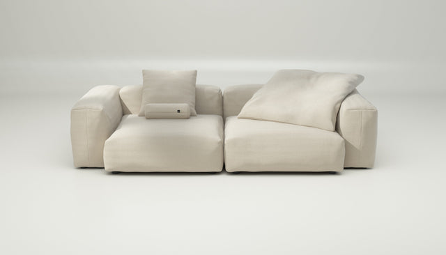 vetsak | Sofa Set 02 Large - pique - beige | Modulares Sofa | 3.5 Sitzer | Big Sofa