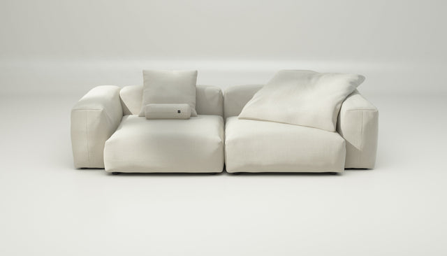 vetsak | Sofa Set 02 Large - pique - creme | Modulares Sofa | 3.5 Sitzer | Big Sofa