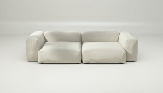 vetsak | Sofa Set 02 Large - pique - creme | Modulares Sofa | 3.5 Sitzer | Big Sofa
