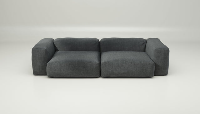 vetsak | Sofa Set 02 Large - pique - dark grey | Modulares Sofa | 3.5 Sitzer | Big Sofa