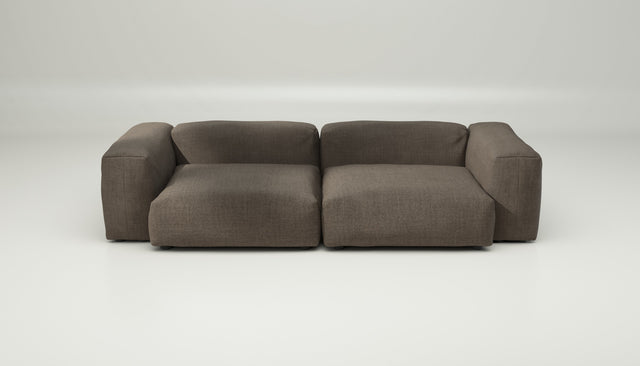 vetsak | Sofa Set 02 Large - pique - taupe | Modulares Sofa | 3.5 Sitzer | Big Sofa