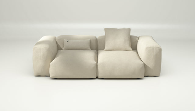 vetsak | Sofa Set 02 Medium - loop loop - duna | Modulares Sofa | 2.5 Sitzer | Big Sofa