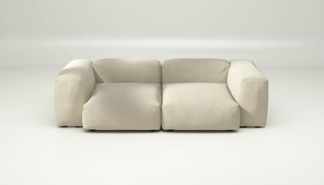vetsak | Sofa Set 02 Medium - loop loop - duna | Modulares Sofa | 2.5 Sitzer | Big Sofa