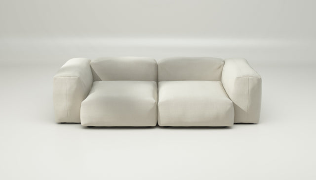 vetsak | Sofa Set 02 Medium - pique - creme | Modulares Sofa | 2.5 Sitzer | Big Sofa