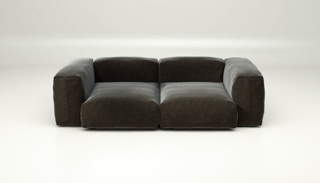 vetsak | Sofa Set 02 Medium - suave - anthracite | Modulares Sofa | 2.5 Sitzer | Big Sofa