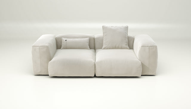 vetsak | Sofa Set 02 Medium - suave - pearl | Modulares Sofa | 2.5 Sitzer | Big Sofa