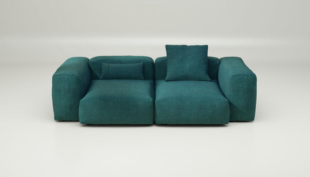 vetsak | Sofa Set 02 Medium - pique - cedar | Modulares Sofa | 2.5 Sitzer | Big Sofa