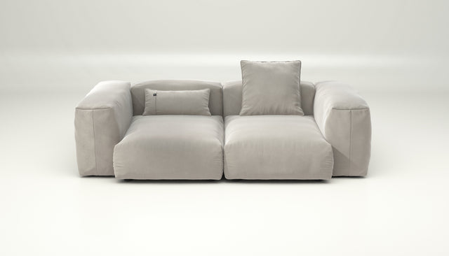 vetsak | Sofa Set 02 Medium - suave - clay | Modulares Sofa | 2.5 Sitzer | Big Sofa