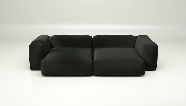 vetsak | Sofa Set 02 XLarge - loop loop - mousse | Modulares Sofa | 3.5 Sitzer | Big Sofa