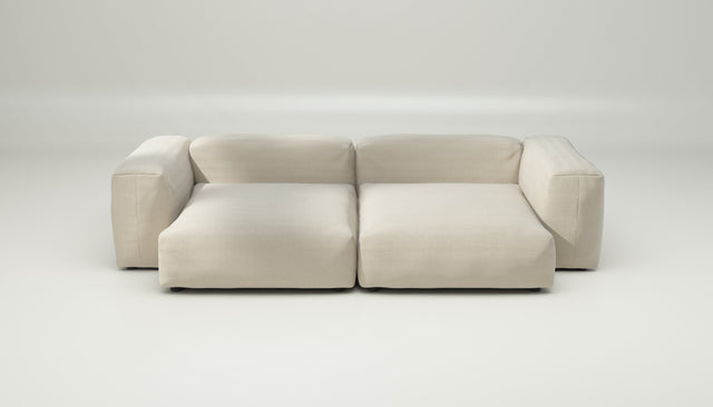 vetsak | Sofa Set 02 XLarge - pique - beige | Modulares Sofa | 3.5 Sitzer | Big Sofa