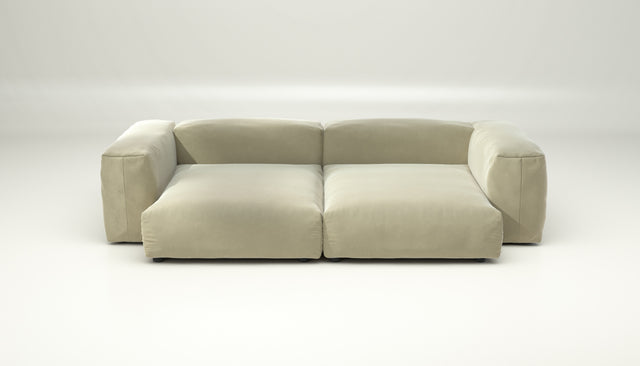 vetsak | Sofa Set 02 XLarge - suave - clay | Modulares Sofa | 3.5 Sitzer | Big Sofa