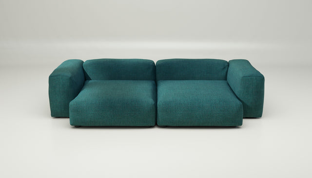vetsak | Sofa Set 02 XLarge - pique - cedar | Modulares Sofa | 3.5 Sitzer | Big Sofa
