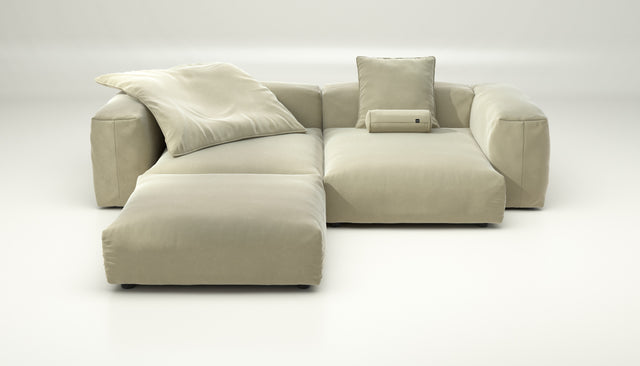 vetsak | Sofa Set 03 - suave - clay | Modulares Sofa | 3.5 Sitzer | Big Sofa | Ecksofa